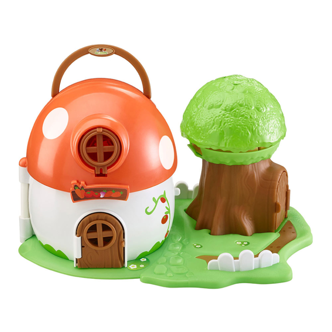 Фигурки животных - Игровой набор Klorofil Грибной домик и лисенок (700201F)