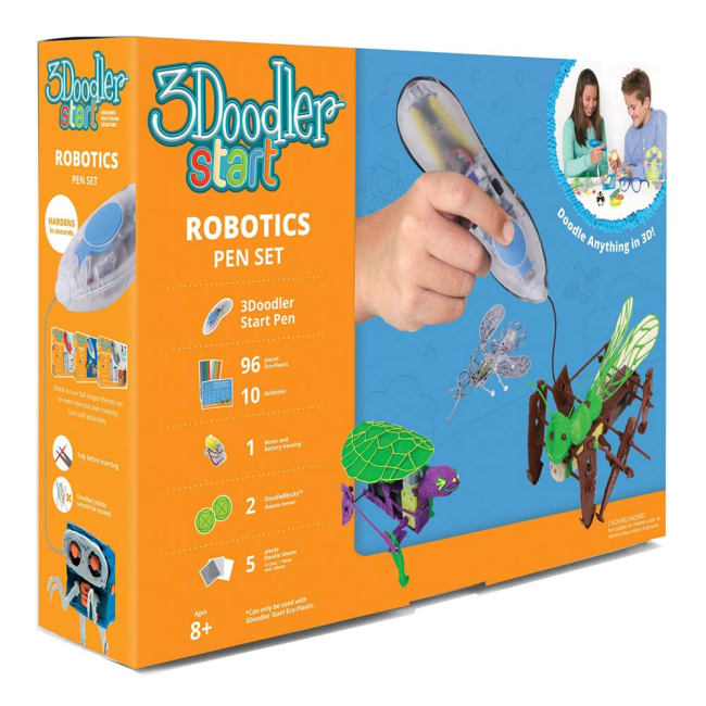 3D-ручки - Набір 3Doodler Start Робототехніка 3D-ручка (3DS-ROBP-COM)