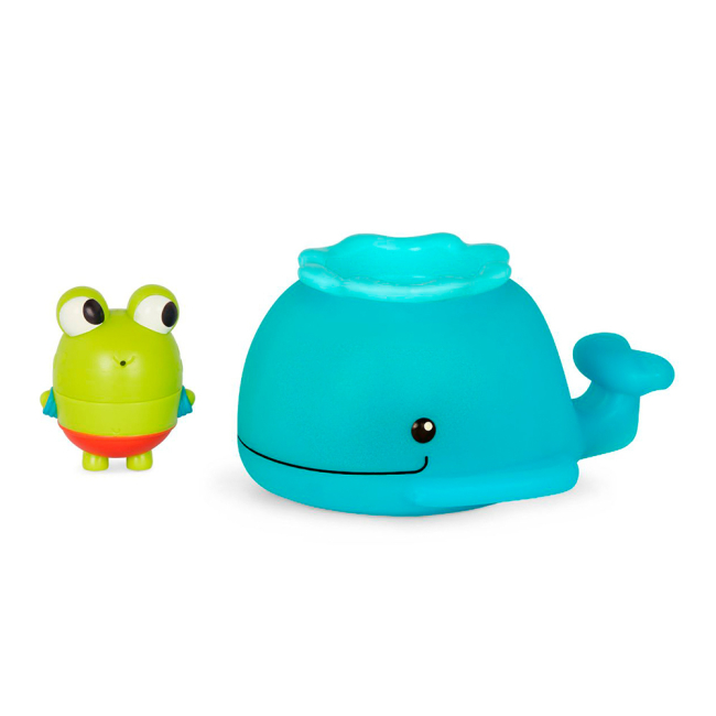 Іграшки для ванни - Ігровий набір для ванни Battat Сяючий кит (LB1712Z)