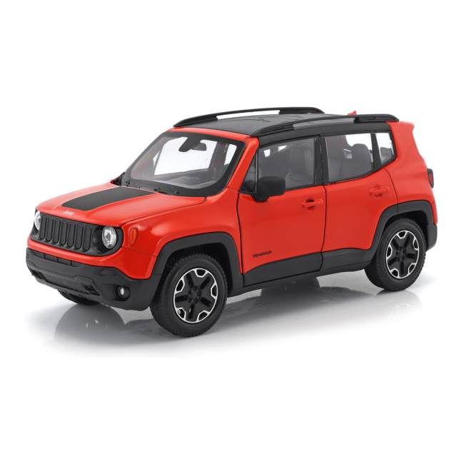 Автомоделі - Автомодель Welly Jeep Renegade Trailhawk 1:24 червона (24071W/24071W-2)