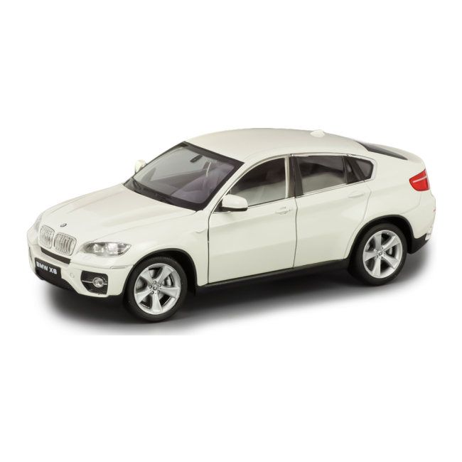 Автомодели - Автомодель Welly BMW X6 1:24 белая (24004W/24004W-2)