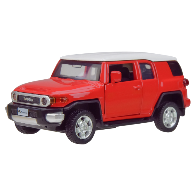 Автомоделі - Автомодель Автопром Toyota FJ Cruiser червона 1:43 (4305/4305-2)