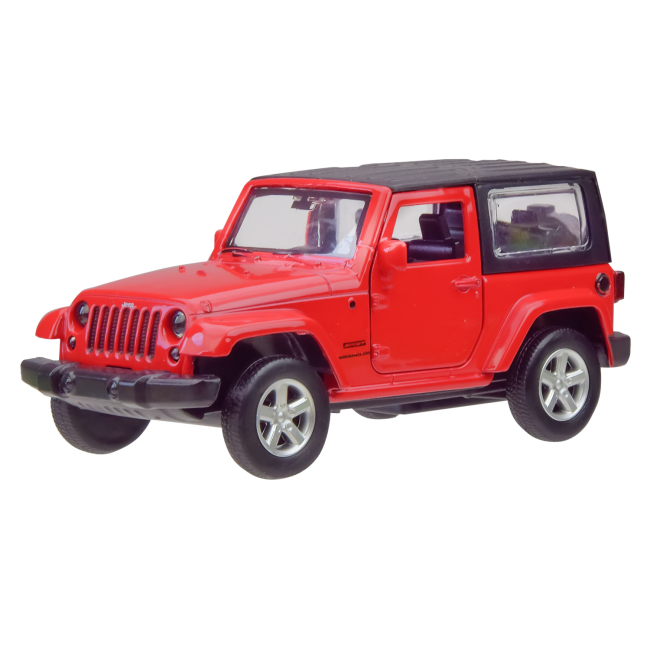 Автомоделі - Автомодель Автопром Jeep Wrangler червона 1:42 (4307/4307-1)