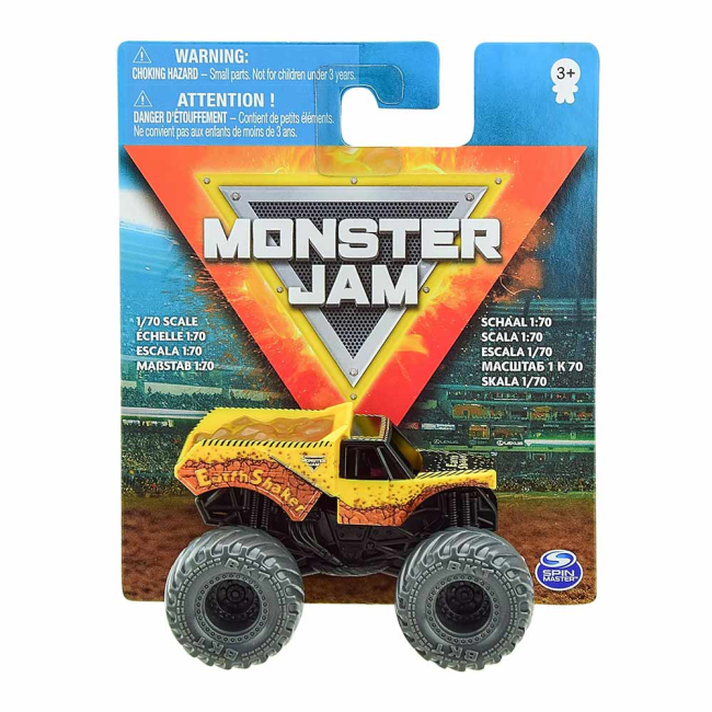 Автомодели - Машинка Monster Jam Earth Shaker 1:70 (6047123/6047123-6)