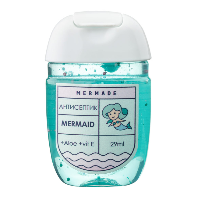 Антисептики і маски - Антисептик-гель для рук Mermade Mermaid 29 мл (MR0003)