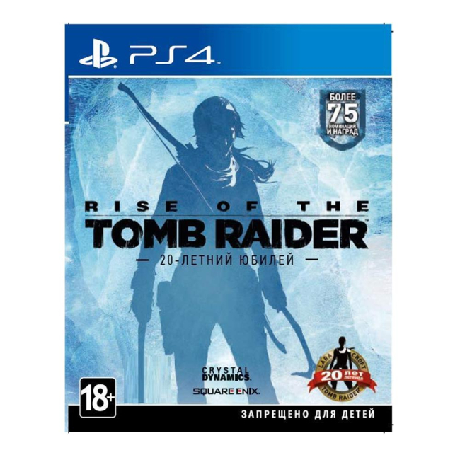 Ігрові приставки - Гра для консолі PlayStation Rise of the Tomb Raider на BD диску російською (STR204RU01)