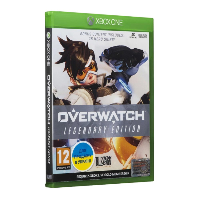 Ігрові приставки - Гра для консолі Xbox One Overwatch Legendary Edition на BD диску (88262EN)