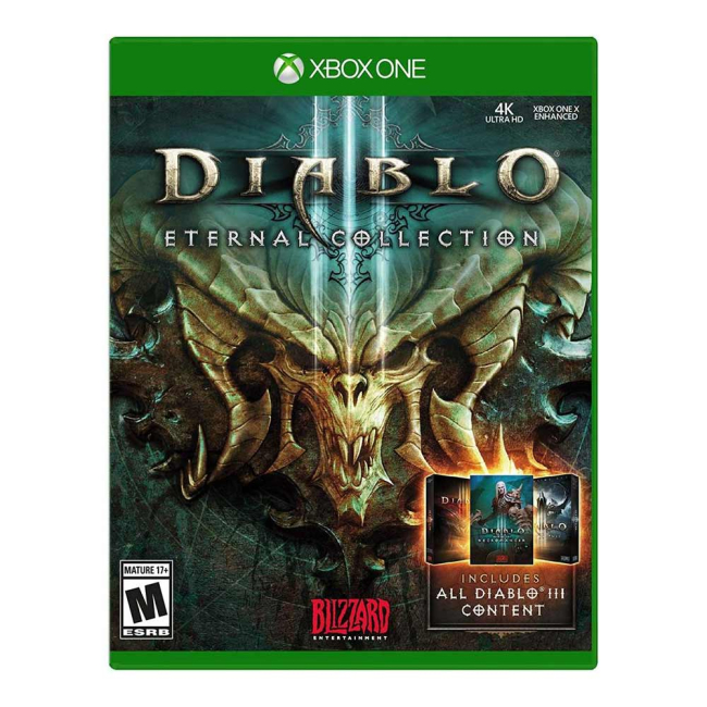 Игровые приставки - Игра для консоли Xbox One Diablo III Eternal Collection на BD диске (88218EN)