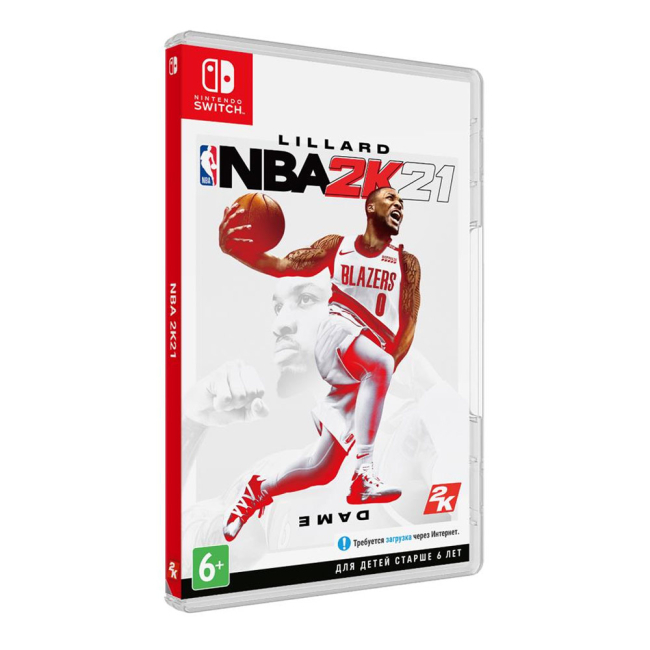 Ігрові приставки - Гра для консолі Nintendo Switch NBA 2K21 (5026555069069)