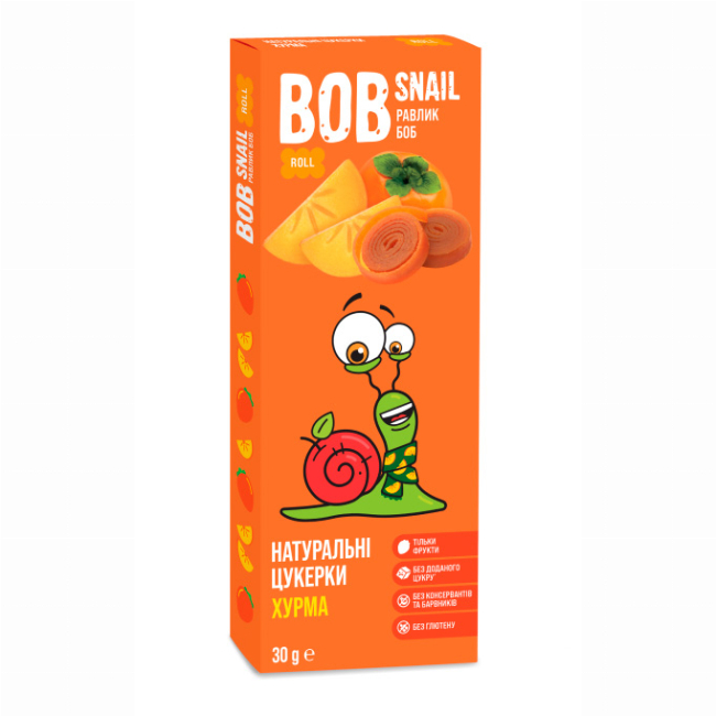 Сладости - Конфеты Bob Snail Хурма (4820219341550)