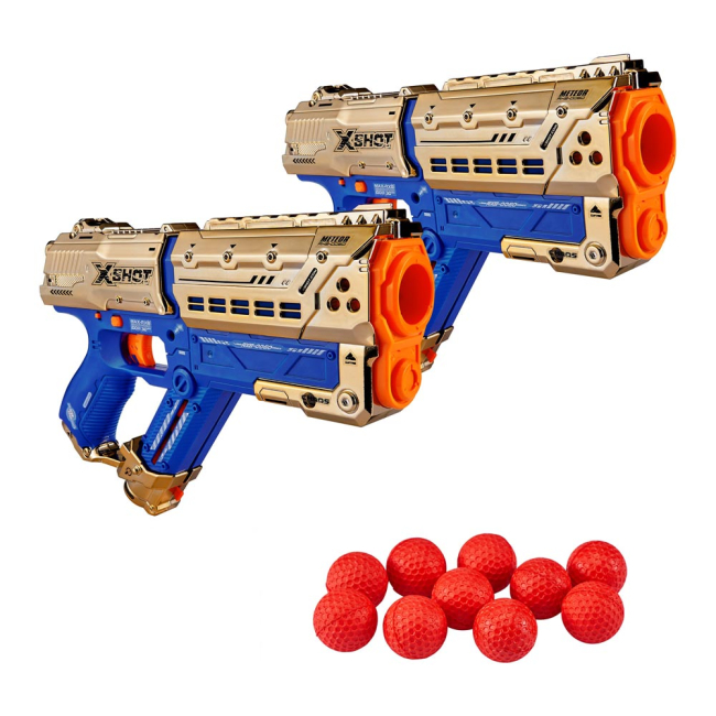 Стрілецька зброя - Іграшкові пістолети X-Shot Chaos Golden meteor RXB-0060 (36419Z)