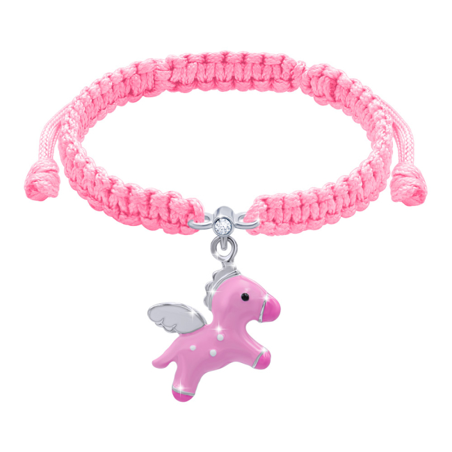 Ювелирные украшения - Плетеный браслет UMa & UMi Розовый пегас (10000017083) (0010000017083)