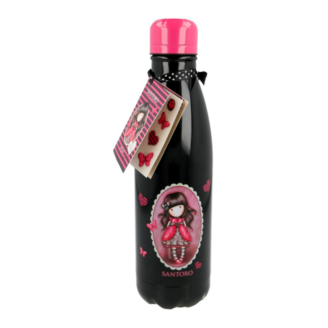 Бутылки для воды - Бутылка для воды Stor Gorjuss черная 780 мл (Stor-01070)