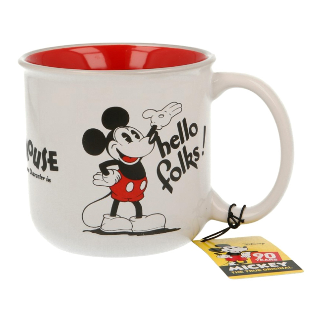Чашки, стаканы - Кружка Stor Disney Микки Маус Hello folks 400 мл керамическая (Stor-01636)