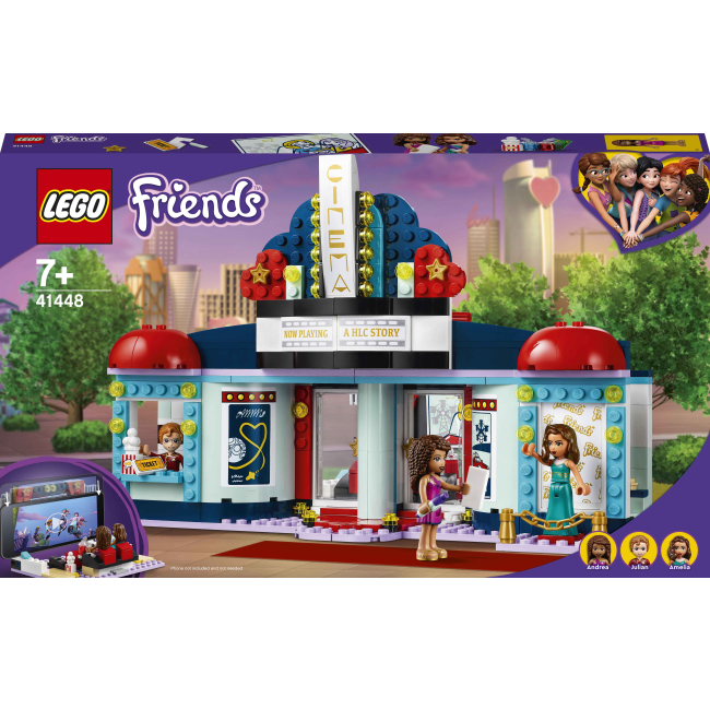 Конструкторы LEGO - Конструктор LEGO Friends Кинотеатр Хартлейк-Сити (41448)