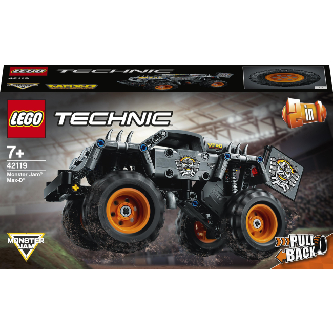 Конструкторы LEGO - Конструктор LEGO Technic Monster Jam Max-D (42119)