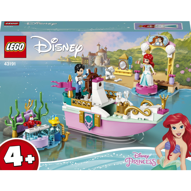 Конструкторы LEGO - Конструктор LEGO Disney Princess Праздничный корабль Ариэль (43191)