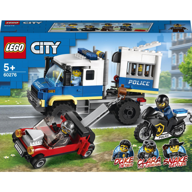 Конструкторы LEGO - Конструктор LEGO City Транспорт для перевозки преступников (60276)