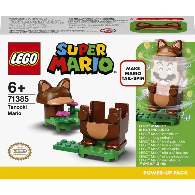 Конструкторы LEGO - Конструктор LEGO Super Mario Набор усилений «Марио Тануки» (71385)