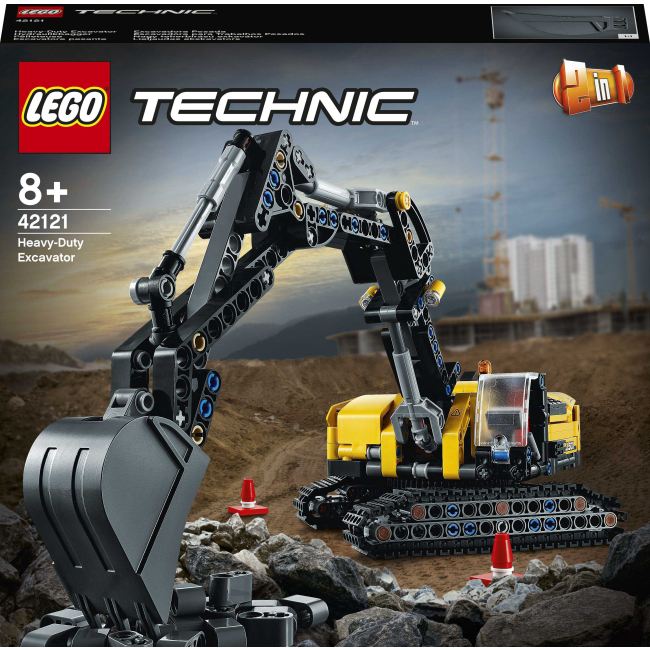 Конструктори LEGO - Конструктор LEGO Technic Надпотужний екскаватор (42121)