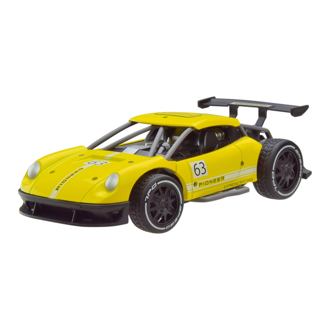Радиоуправляемые модели - Автомодель Sulong Toys Pioneer желтая на радиоуправлении 1:24 (SL-215A/1)