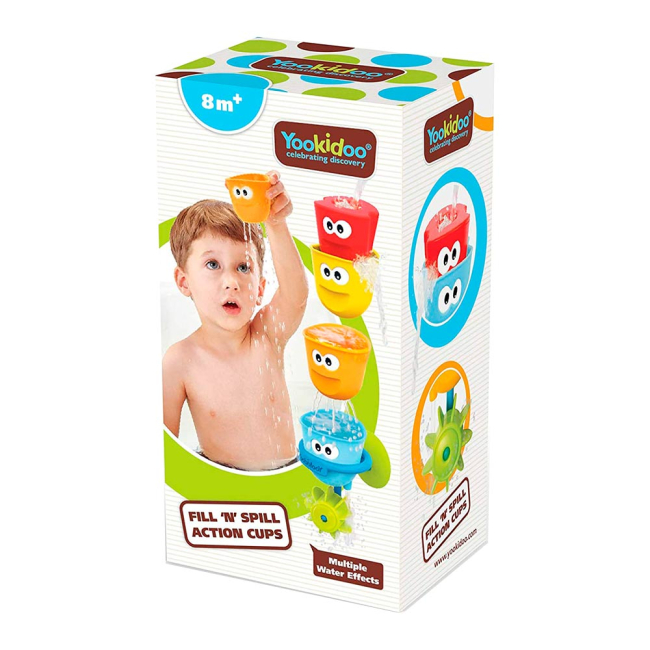 Іграшки для ванни - Іграшка для ванни Yookidoo Чашечки (40161)
