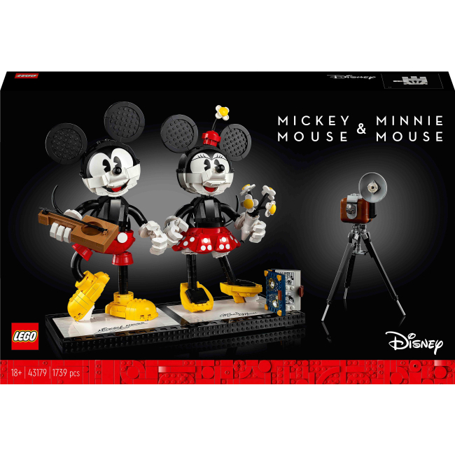 Конструктори LEGO - Конструктор LEGO Disney Збірні Міккі Маус і Мінні Маус (43179)