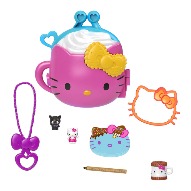 Фігурки персонажів - Набір Hello Kitty and friends Милі дрібнички Какао-кемпінг (GVB27/GVB27-2)
