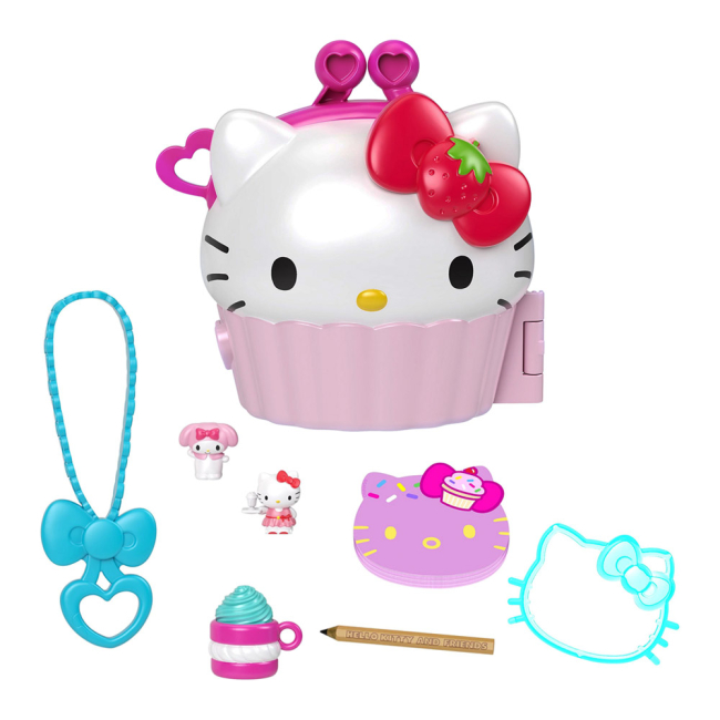 Фігурки персонажів - Набір Hello Kitty and friends Милі дрібнички Пекарня кексів (GVB27/GVB27-3)