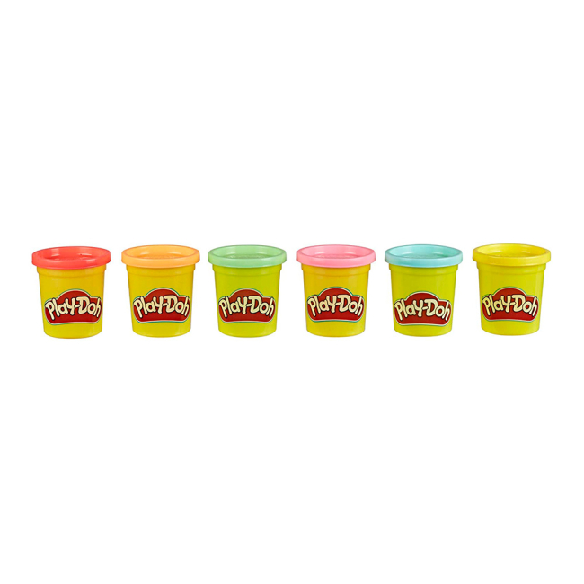 Наборы для лепки - Набор для лепки Play-Doh 6 светлых оттенков (F0605/F0629)