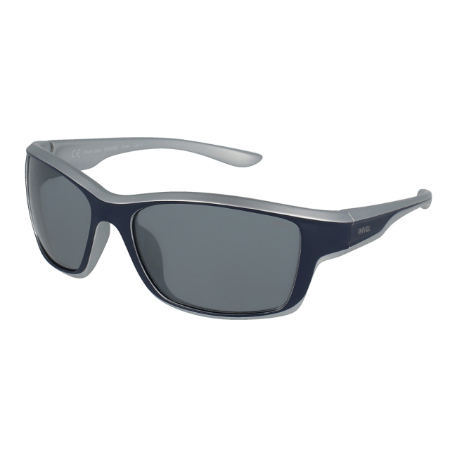 Солнцезащитные очки - Солнцезащитные очки INVU Kids Спортивные черно-серебристые (K2009B)