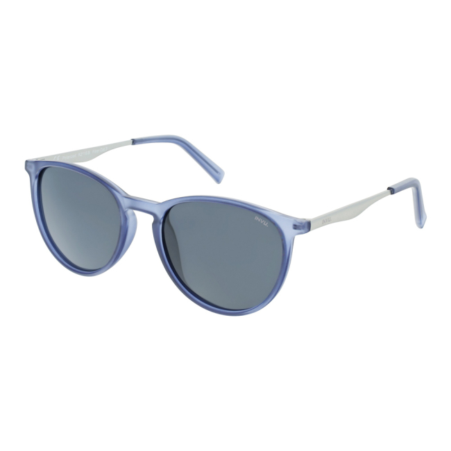 Солнцезащитные очки - Солнцезащитные очки INVU Kids Сине-прозрачные панто (K2116B)