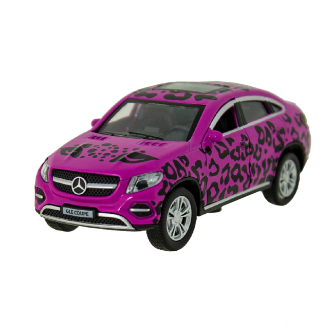 Автомоделі - Автомодель Технопарк Glamcar Mercedes-benz gle coupe рожевий (GLECOUPE-12GRL-PIN)