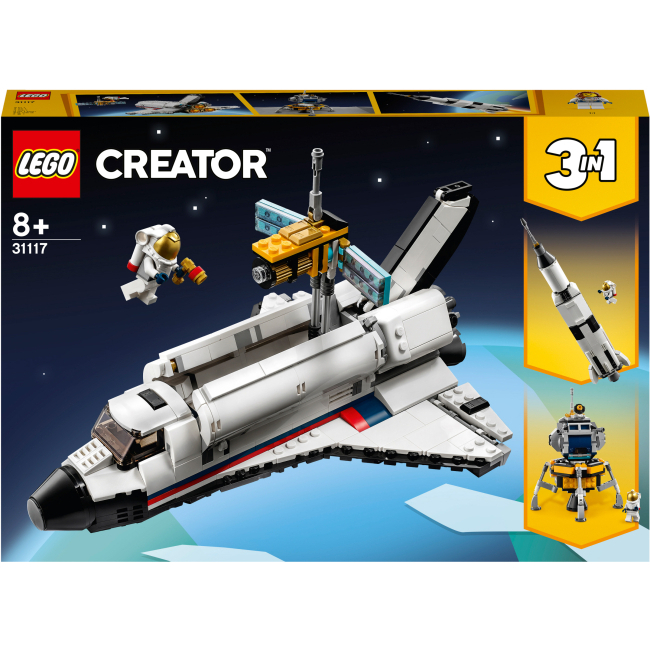 Конструктори LEGO - Конструктор LEGO Creator Пригоди на космічному шатлі (31117)