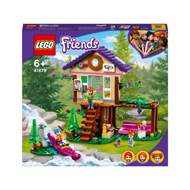 Конструктори LEGO - Конструктор LEGO Friends Лісовий будиночок (41679)