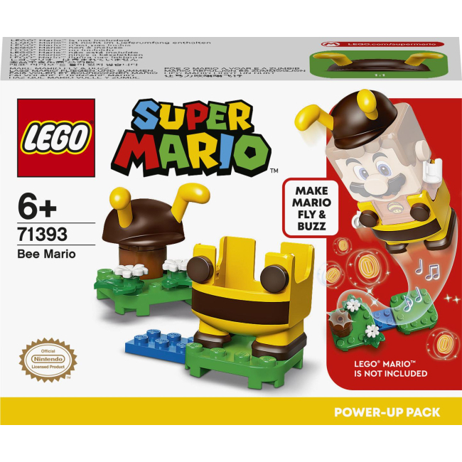 Конструкторы LEGO - Конструктор LEGO Super Mario Набор усилений «Марио-пчела» (71393)
