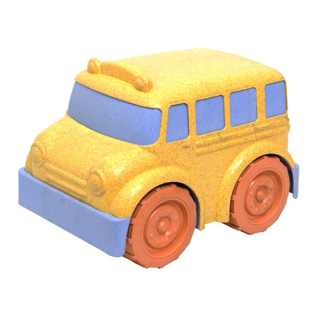Машинки для малюків - Машинка Roo crew Автобус жовтий (58001-1)