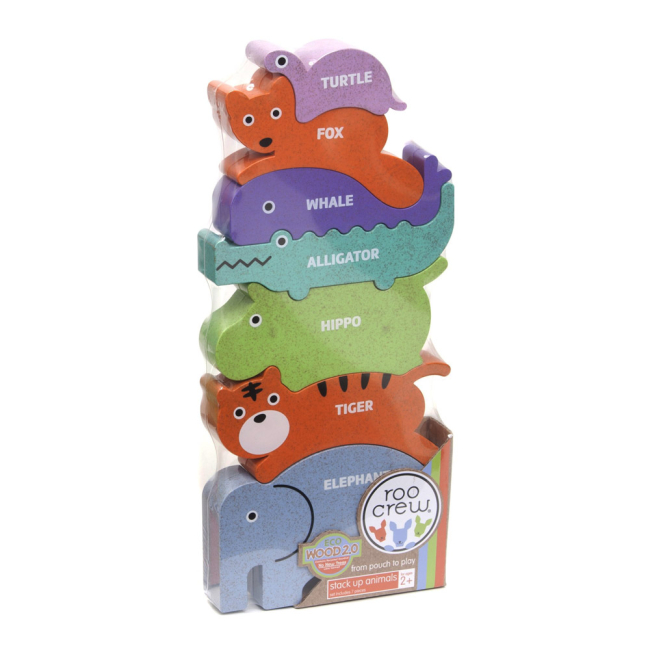 Развивающие игрушки - Игрушка-балансир Roo Crew Разноцветные зверюшки 1 (58012-1)