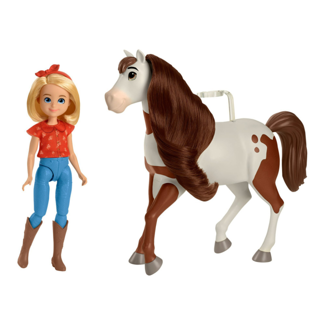 Куклы - Кукольный набор Mattel Spirit untamed Эбигейл и Бумеранг (GXF20/3)