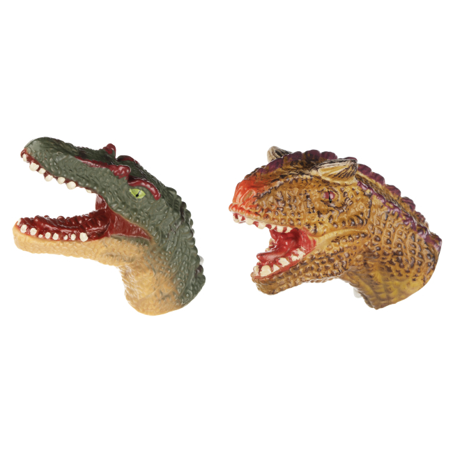 Фигурки животных - Набор Same toy Пальчиковый театр Спинозавр и Карнотавр (X236Ut-5)