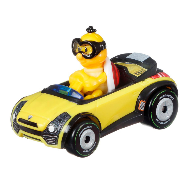 Транспорт и спецтехника - Машинка Hot Wheels Mario kart Лакиту спортивное купе (GBG25/GRN16)