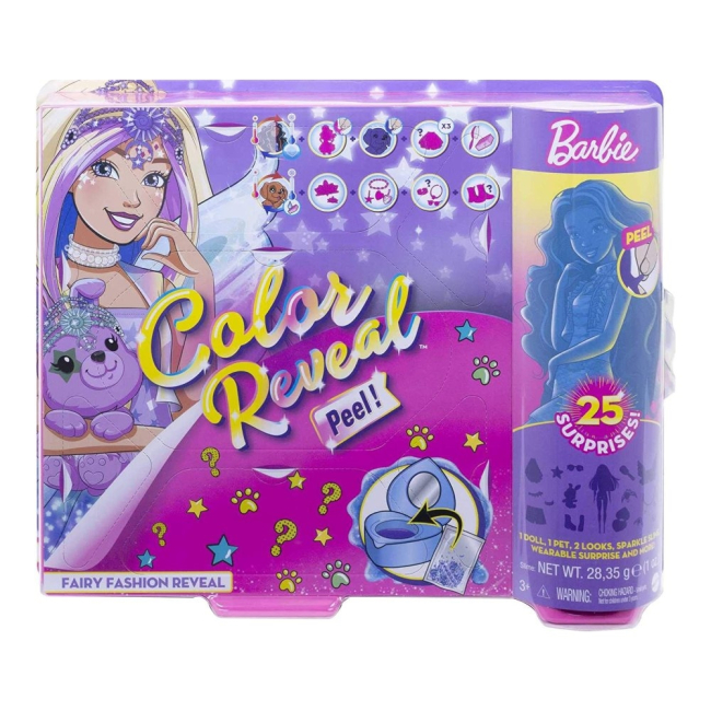 Куклы - Набор-сюрприз Barbie Color Reveal Фея (GXY20/GXV94)