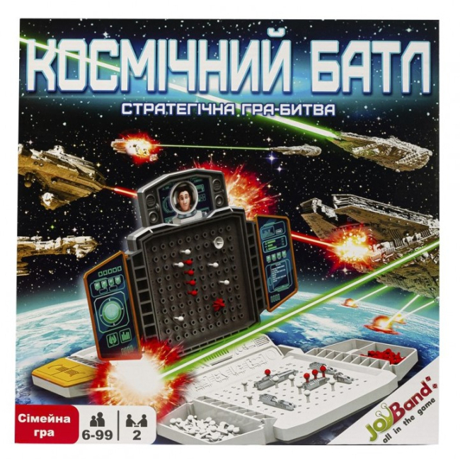 Настільні ігри - Настільна гра JoyBand Космічний батл (12050)