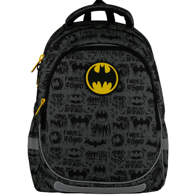 Рюкзаки и сумки - Рюкзак школьный Kite DC comics Batman logo (DC21-700M-1)