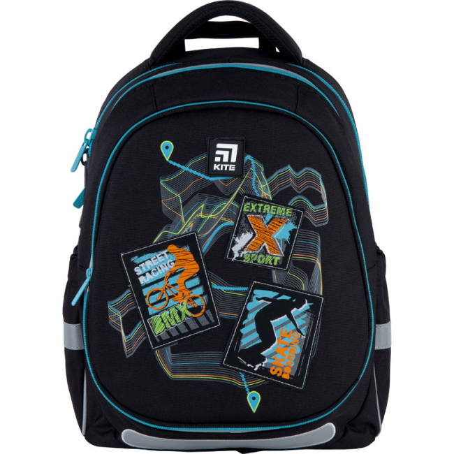 Рюкзаки та сумки - Рюкзак шкільний Kite Let's go зі змінною панеллю (K21-700M(2p)-2)