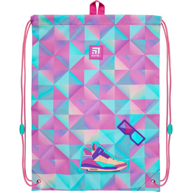 Рюкзаки та сумки - Сумка для взуття Kite Education Cool girl (K21-600M-9)
