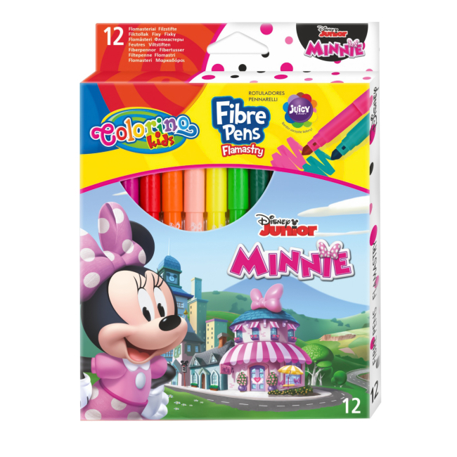 Канцтовари - Фломастери Colorino Disney Мінні Маус 12 кольорів (90706PTR) (566531)