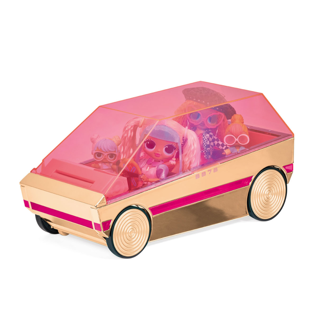 Транспорт і улюбленці - Машинка для ляльки LOL Surprise 3 в 1 Вечіркомобіль (118305)