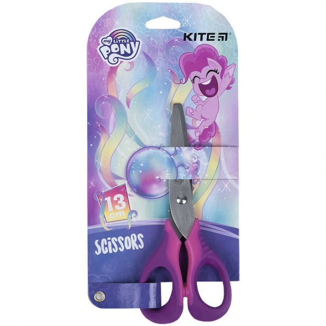 Канцтовары - Ножницы детские Kite My little pony с резиновыми вставками 13 см (LP21-016)