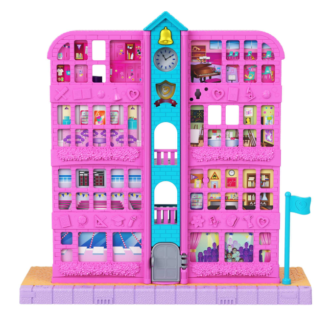 Куклы - Игровой набор Polly Pocket Полливиль Школа (GVY51)